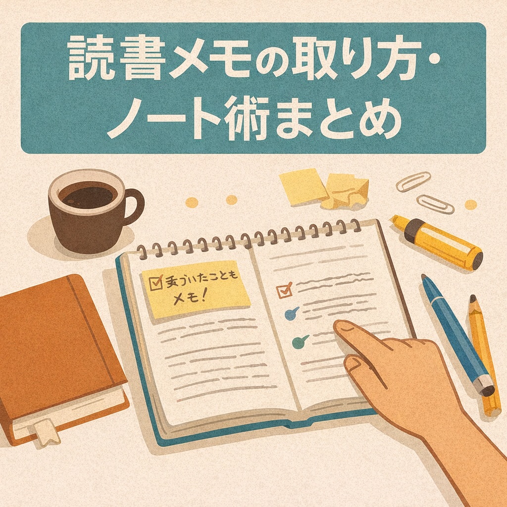 読書メモの取り方・ノート術まとめ