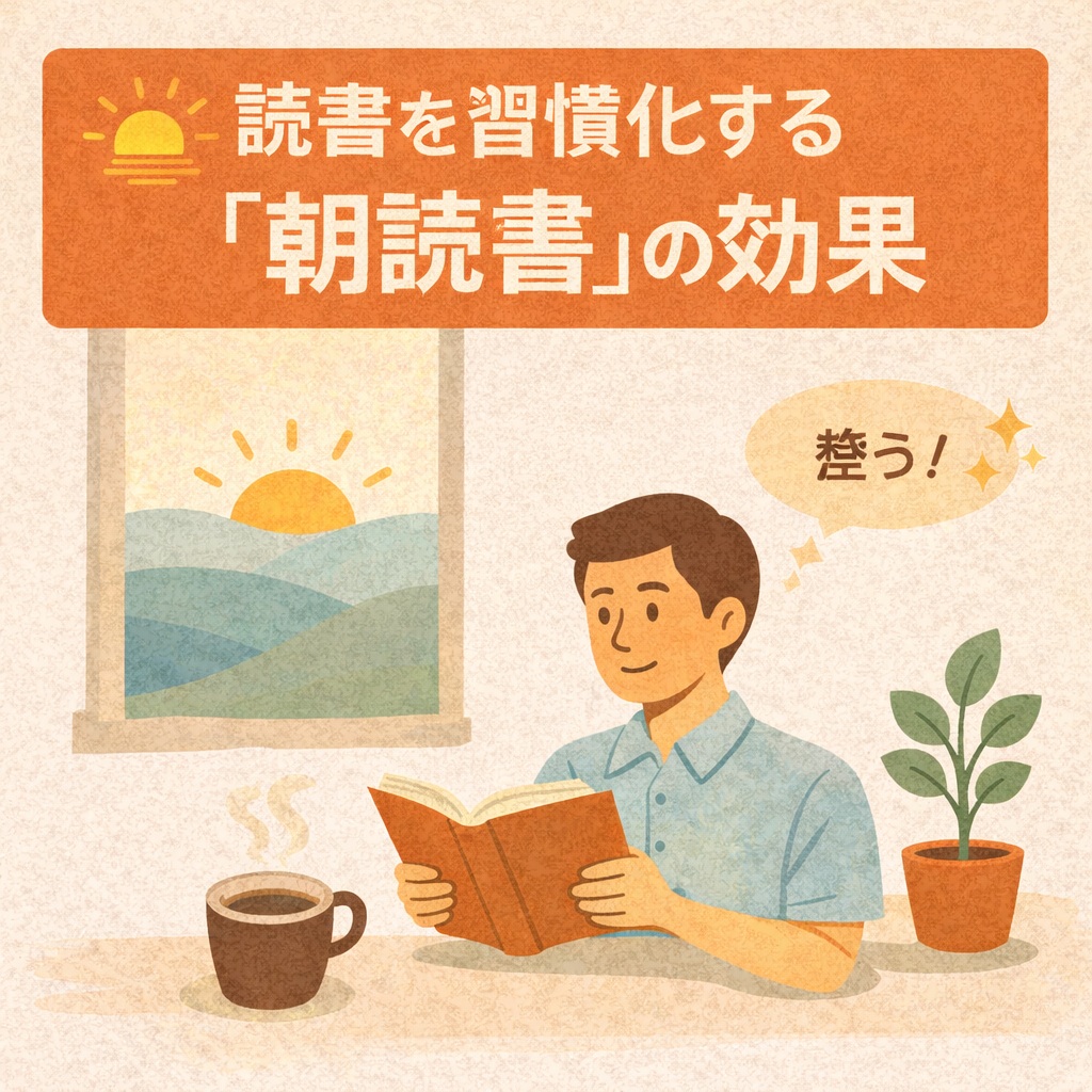 読書を習慣化する「朝読書」の効果