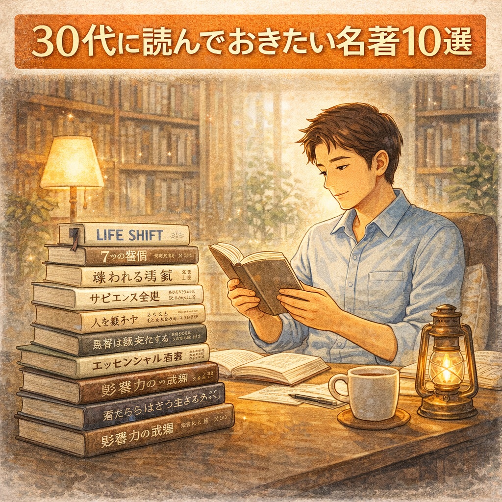 30代に読んでおきたい名著10選