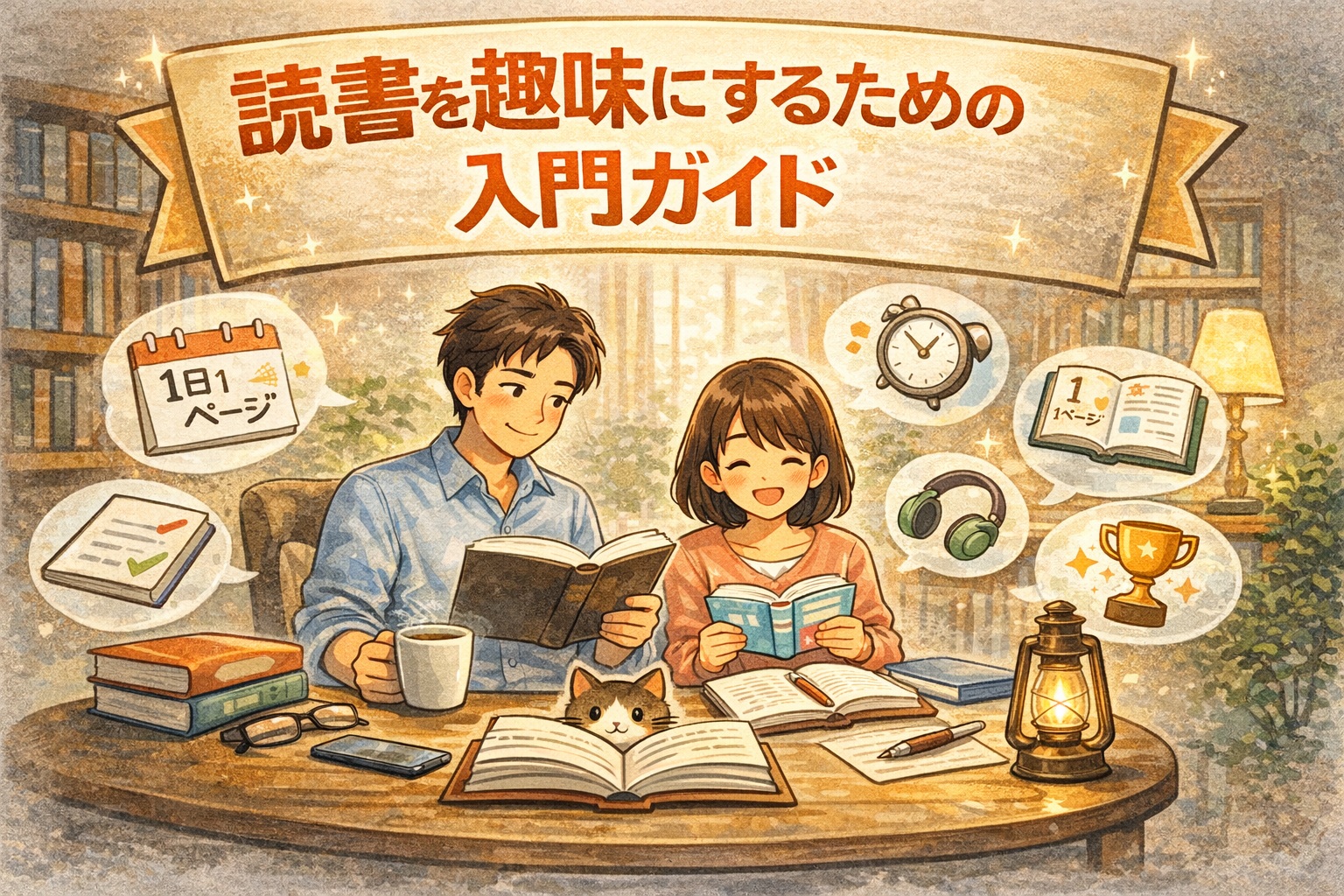 読書を趣味にするための入門ガイド
