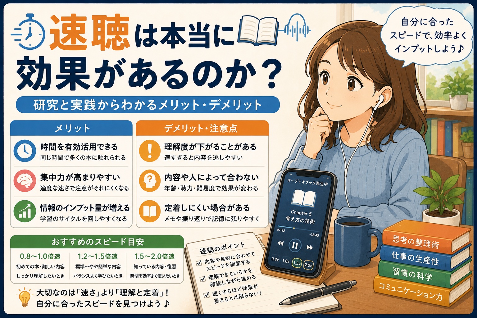 速聴は本当に効果があるのか？