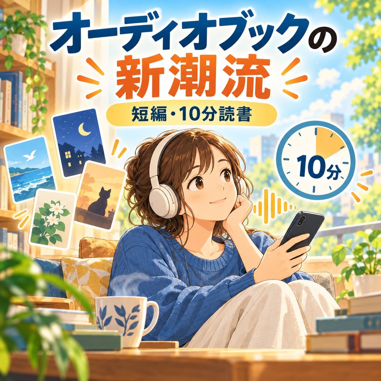 オーディオブックの新潮流（短編・10分読書など）