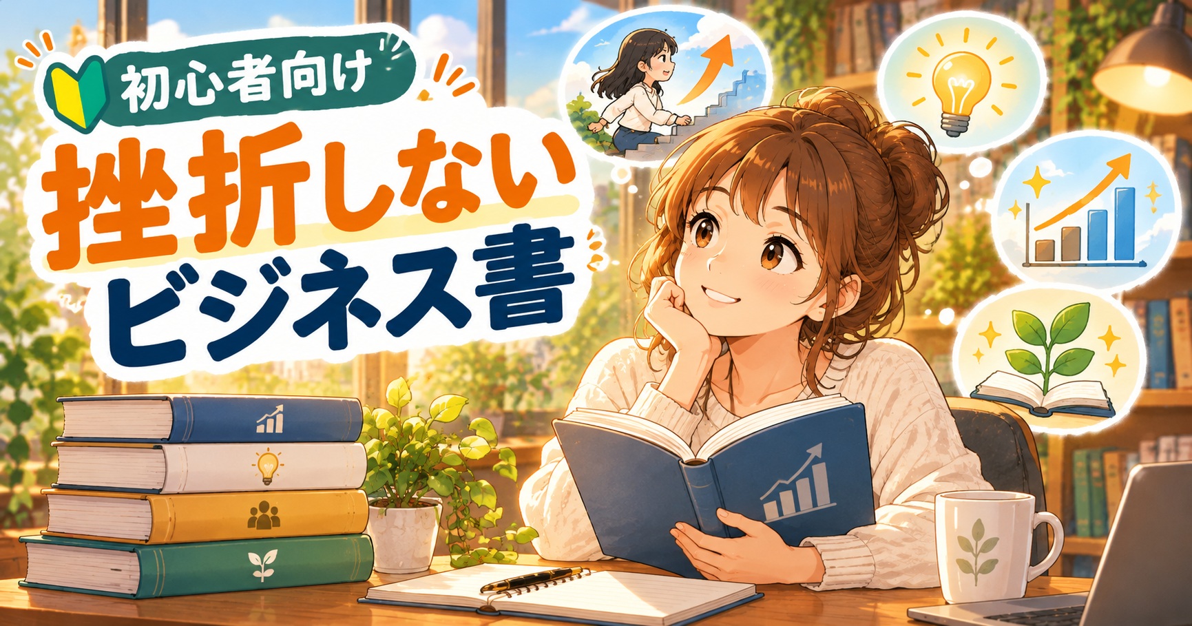 読書初心者でも挫折しないビジネス書